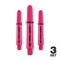 Preview: Target Pro Grip Shafts - 3 Sets - Pink Short  34mm